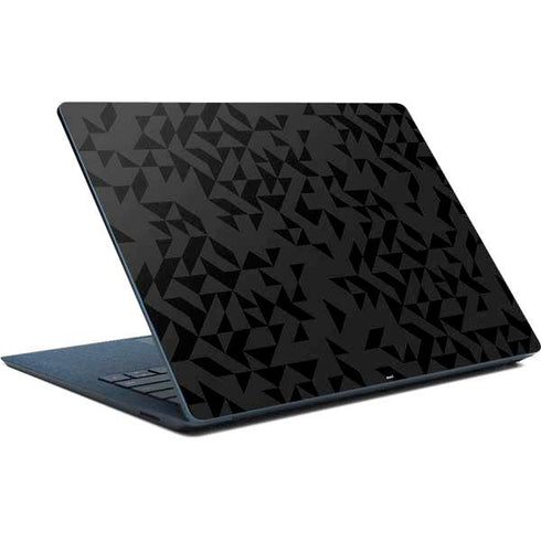 Black Geometric Surface Laptop Skin