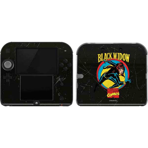 Marvel Classic Comics Black Widow Nintendo 2DS Skin