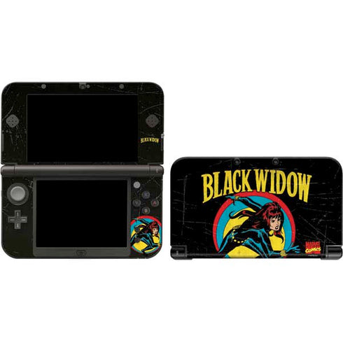 Marvel Classic Comics Black Widow 3DS XL 2015 Skin