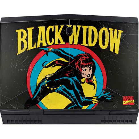 Marvel Classic Comics Black Widow Dell Alienware Skin