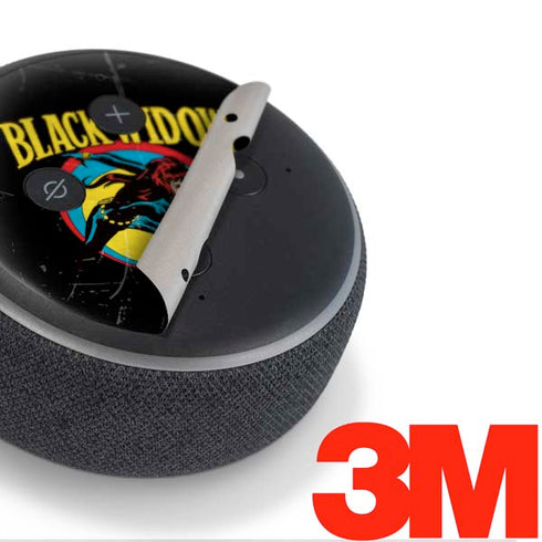 Marvel Classic Comics Black Widow Amazon Echo Dot Skin