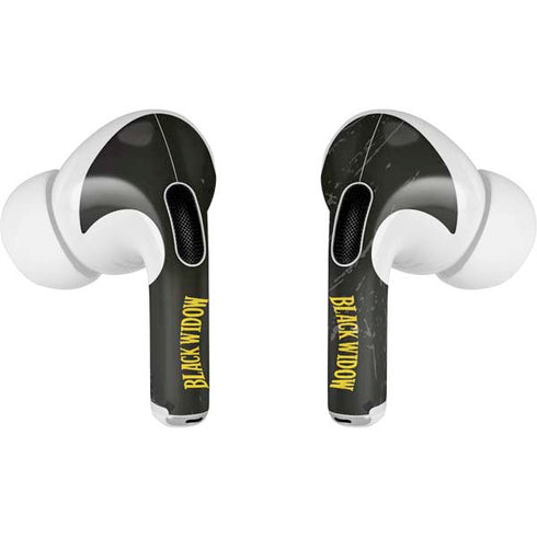 Marvel Classic Comics Black Widow AirPods Skins