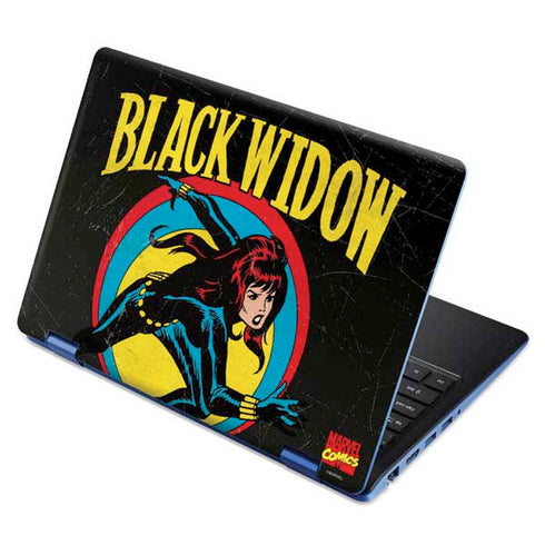 Marvel Classic Comics Black Widow Aspire R11 11.6in Skin