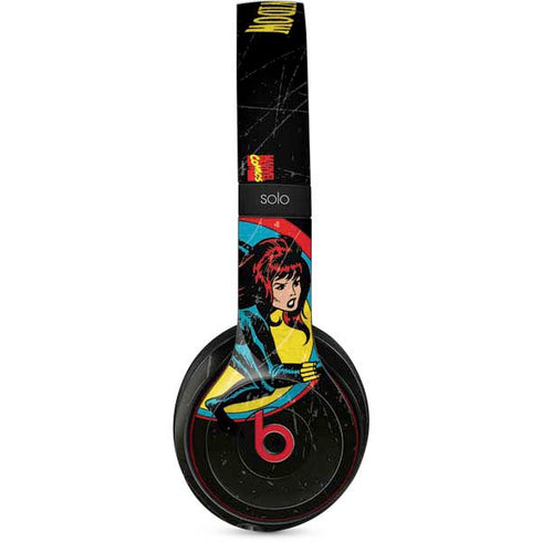 Marvel Classic Comics Black Widow Beats Solo 2 Wireless Skin
