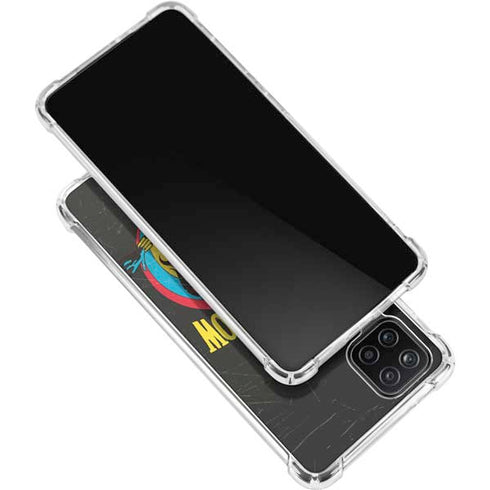 Marvel Classic Comics Black Widow Galaxy A12 Clear Case