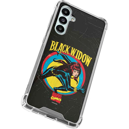 Marvel Classic Comics Black Widow Galaxy A16 5G Clear Case