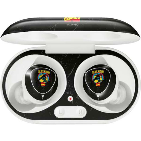 Marvel Classic Comics Black Widow Galaxy Buds Plus Skin
