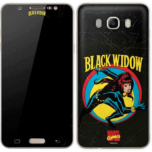 Marvel Classic Comics Black Widow Galaxy J7 Skin