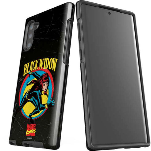 Marvel Classic Comics Black Widow Galaxy Note 10 Pro Case