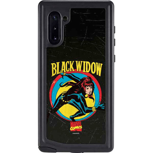 Marvel Classic Comics Black Widow Galaxy Cases