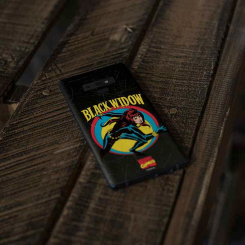 Marvel Classic Comics Black Widow Galaxy Note 9 Skin