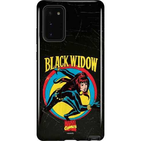 Marvel Classic Comics Black Widow Galaxy Note20 5G Pro Case