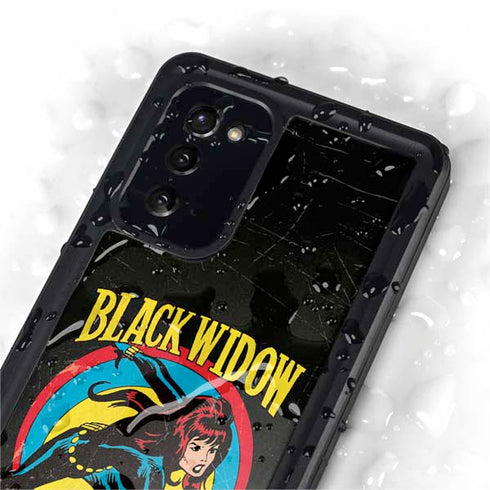 Marvel Classic Comics Black Widow Galaxy Note20 5G Waterproof Case