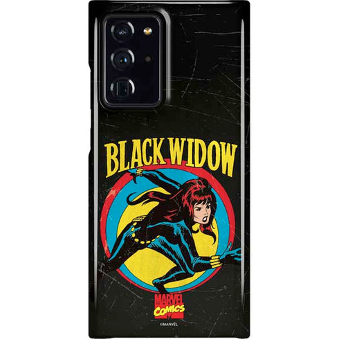 Marvel Classic Comics Black Widow Galaxy Cases