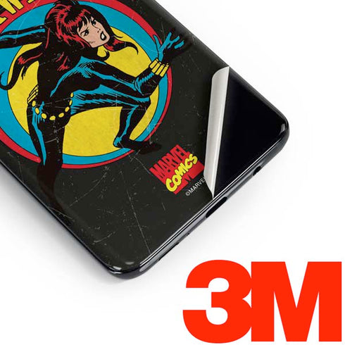 Marvel Classic Comics Black Widow Galaxy S10 Skin