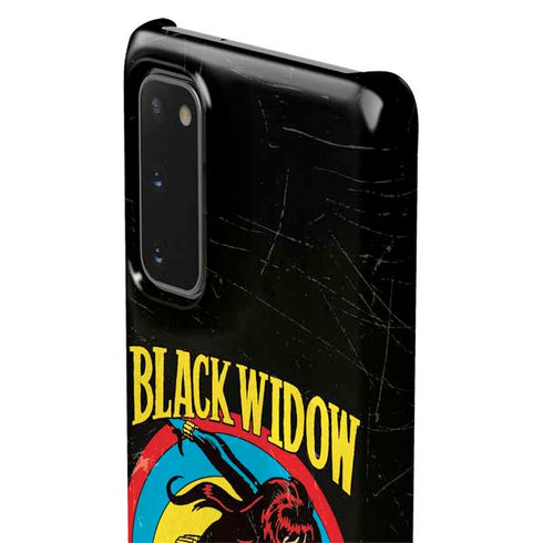 Marvel Classic Comics Black Widow Galaxy S20 Lite Case