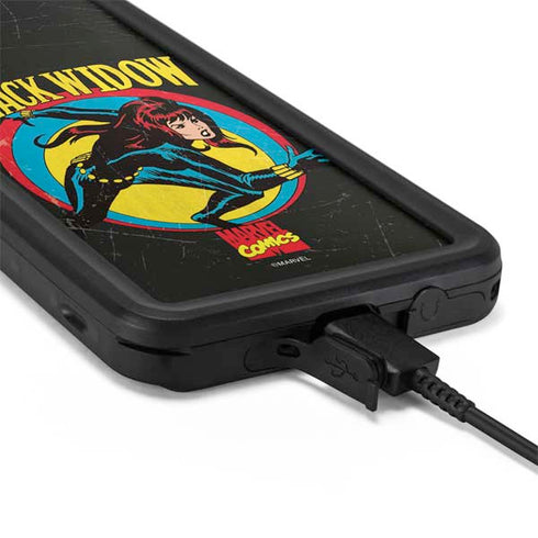 Marvel Classic Comics Black Widow Galaxy S20 Plus Waterproof Case