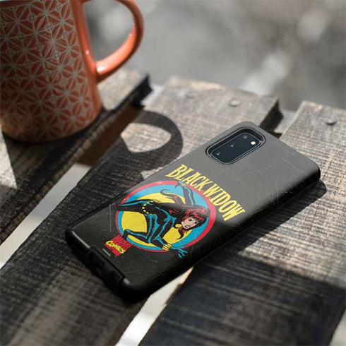 Marvel Classic Comics Black Widow Galaxy S20 Pro Case