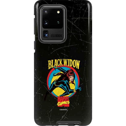 Marvel Classic Comics Black Widow Galaxy S20 Ultra 5G Pro Case