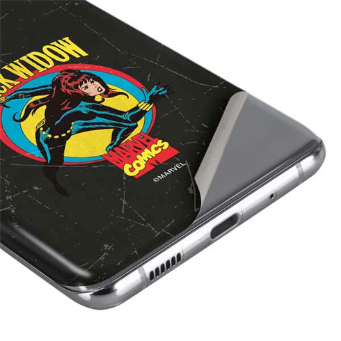 Marvel Classic Comics Black Widow Galaxy S20 Ultra 5G Skin