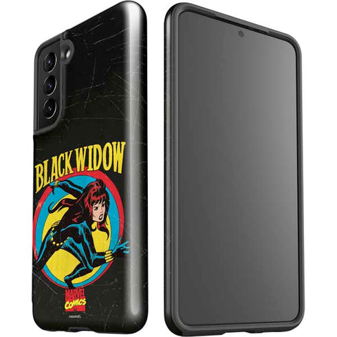 Marvel Classic Comics Black Widow Galaxy S21 5G Pro Case
