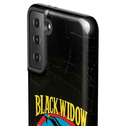 Marvel Classic Comics Black Widow Galaxy S21 Plus 5G Pro Case