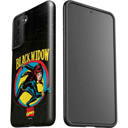 Marvel Classic Comics Black Widow Galaxy S21 Plus 5G Pro Case