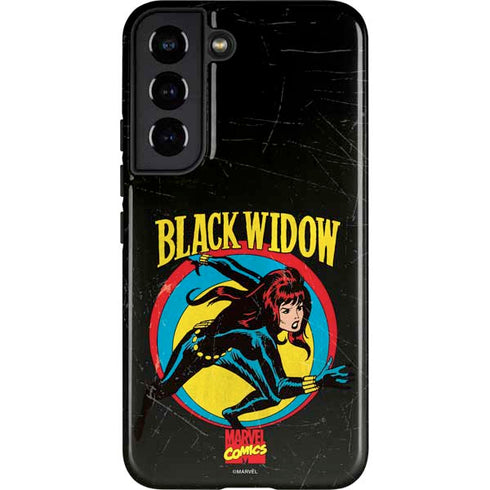 Marvel Classic Comics Black Widow Galaxy S22 Pro Case