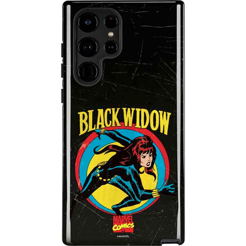 Marvel Classic Comics Black Widow Galaxy S23 Ultra Pro Case