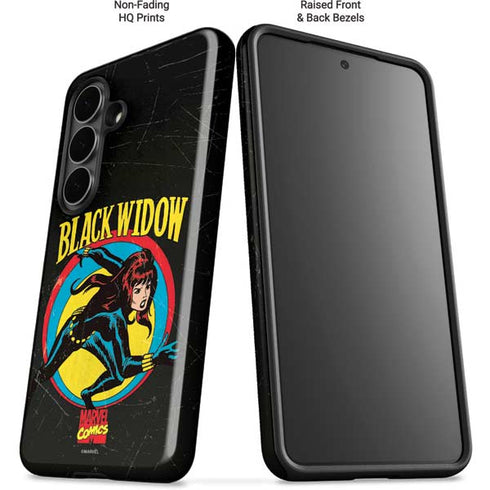 Marvel Classic Comics Black Widow Galaxy S26 Impact Case