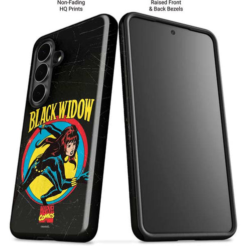 Marvel Classic Comics Black Widow Galaxy S26 Plus Impact Case