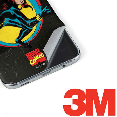 Marvel Classic Comics Black Widow Galaxy S8 Plus Skin