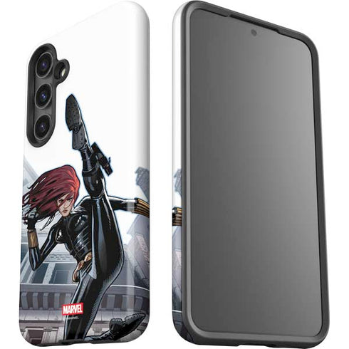 Marvel Black Widow High Kick Galaxy S25 Impact Case
