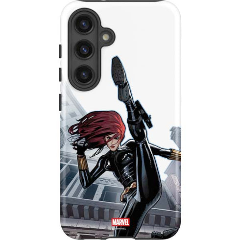 Marvel Black Widow High Kick Galaxy S25 Plus Impact Case