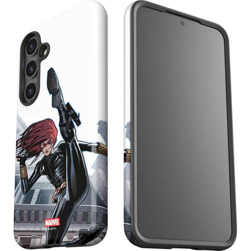 Marvel Black Widow High Kick Galaxy S25 Plus Impact Case