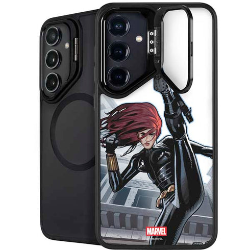 Marvel Black Widow High Kick Galaxy S26 Kickstand Case