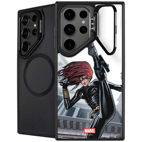 Marvel Black Widow High Kick Galaxy S26 Ultra Kickstand Case