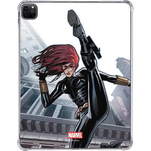 Marvel Black Widow High Kick iPad Pro 11in (2024) Clear Case