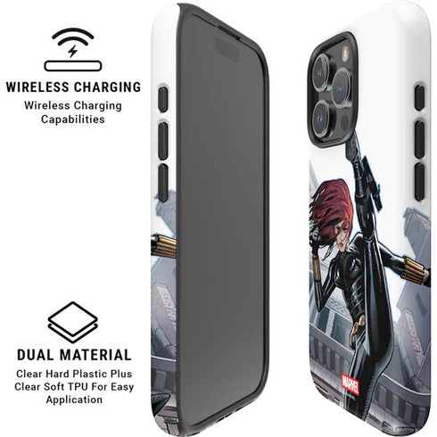 Marvel Black Widow High Kick iPhone 16 Pro Magsafe Impact Case