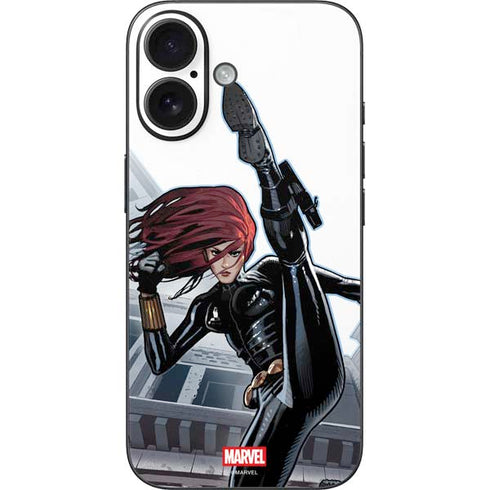 Marvel Black Widow High Kick iPhone 16 Skin