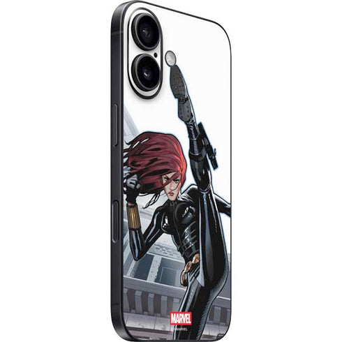 Marvel Black Widow High Kick iPhone 16 Skin