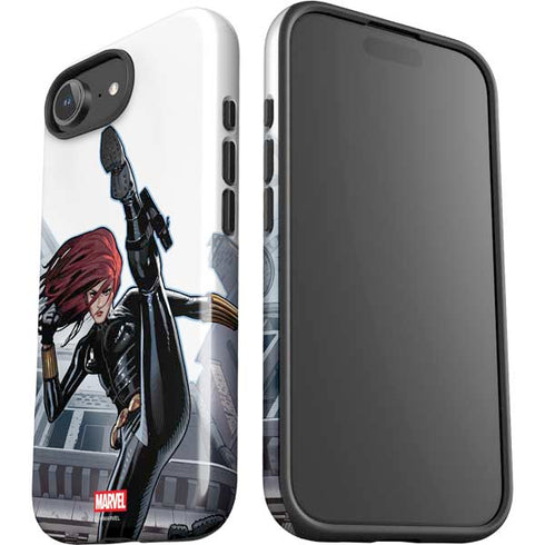 Marvel Black Widow High Kick iPhone 16e Impact Case