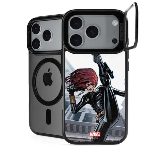 Marvel Black Widow High Kick iPhone 18 Pro Max Kickstand Case