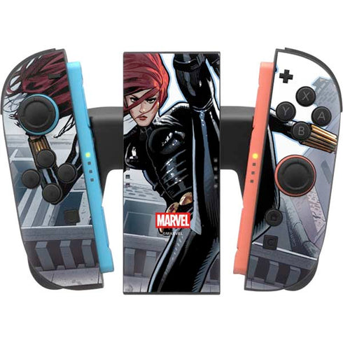 Marvel Black Widow High Kick Nintendo Switch 2 (2025) Joy-Con Controller Skin