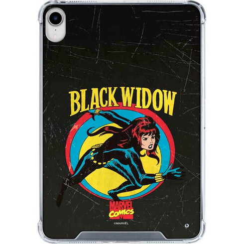 Marvel Classic Comics Black Widow iPad 11th Gen (2025) Clear Case