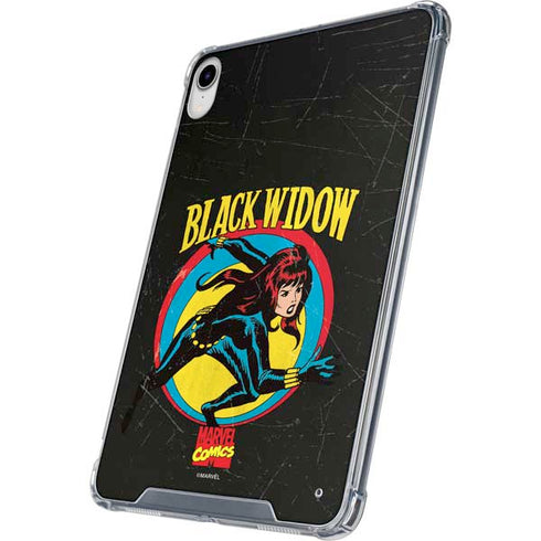 Marvel Classic Comics Black Widow iPad 11th Gen (2025) Clear Case