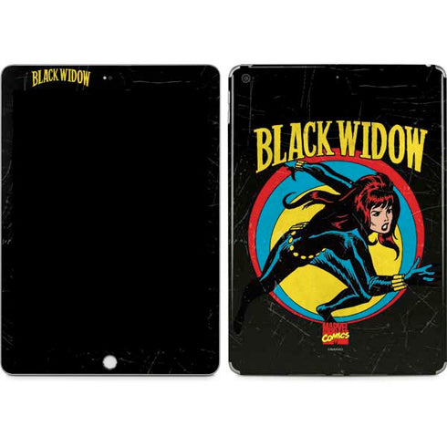 Marvel Classic Comics Black Widow Apple iPad Skin