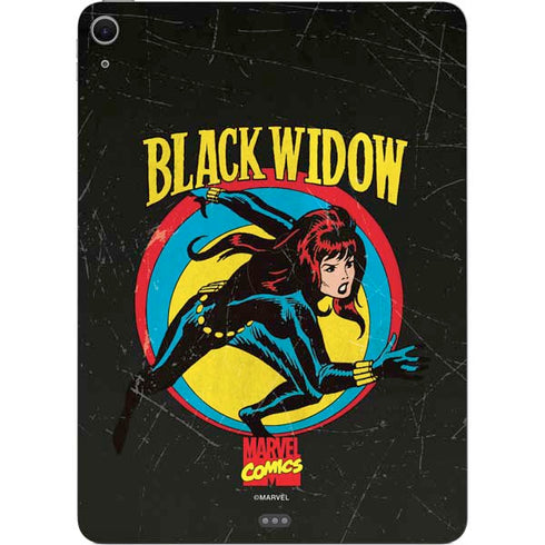 Marvel Classic Comics Black Widow Apple iPad Air Skin