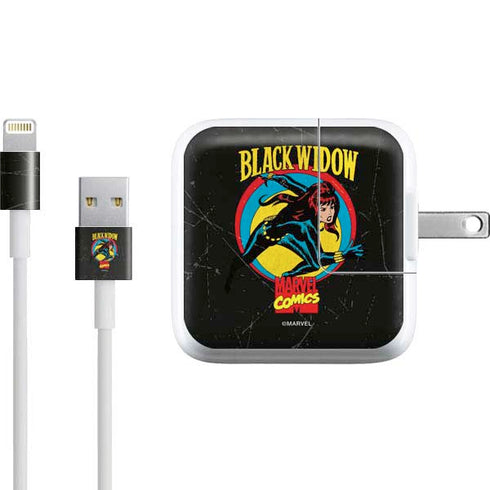 Marvel Classic Comics Black Widow iPad Charger (10W USB) Skin