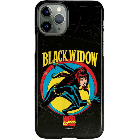 Marvel Classic Comics Black Widow iPhone 11 Pro Lite Case